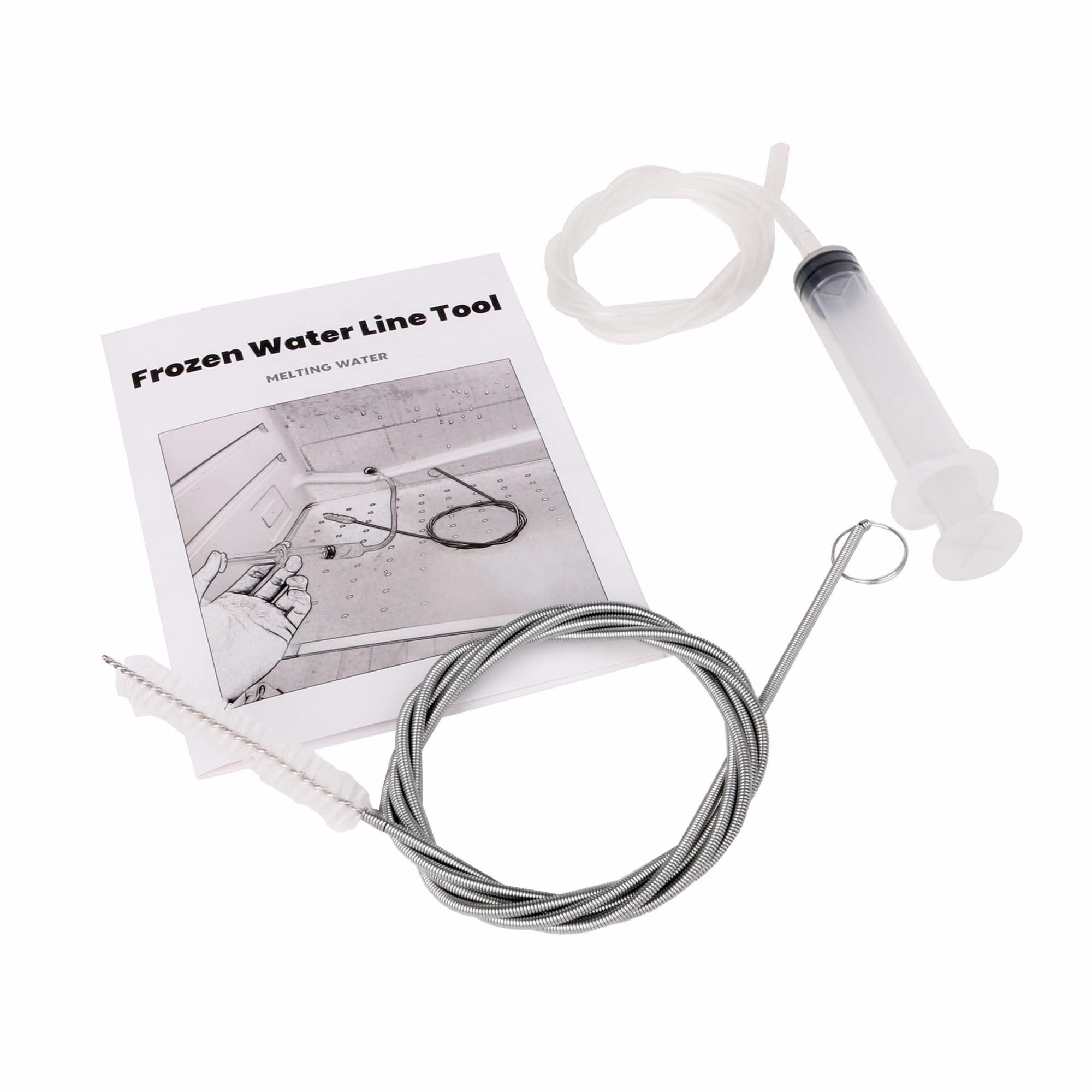 Bstinay 25-Inch Refrigerator Water Line Tool - Easily Unfreeze Your Water Dispenser for Home and Kitchen Use