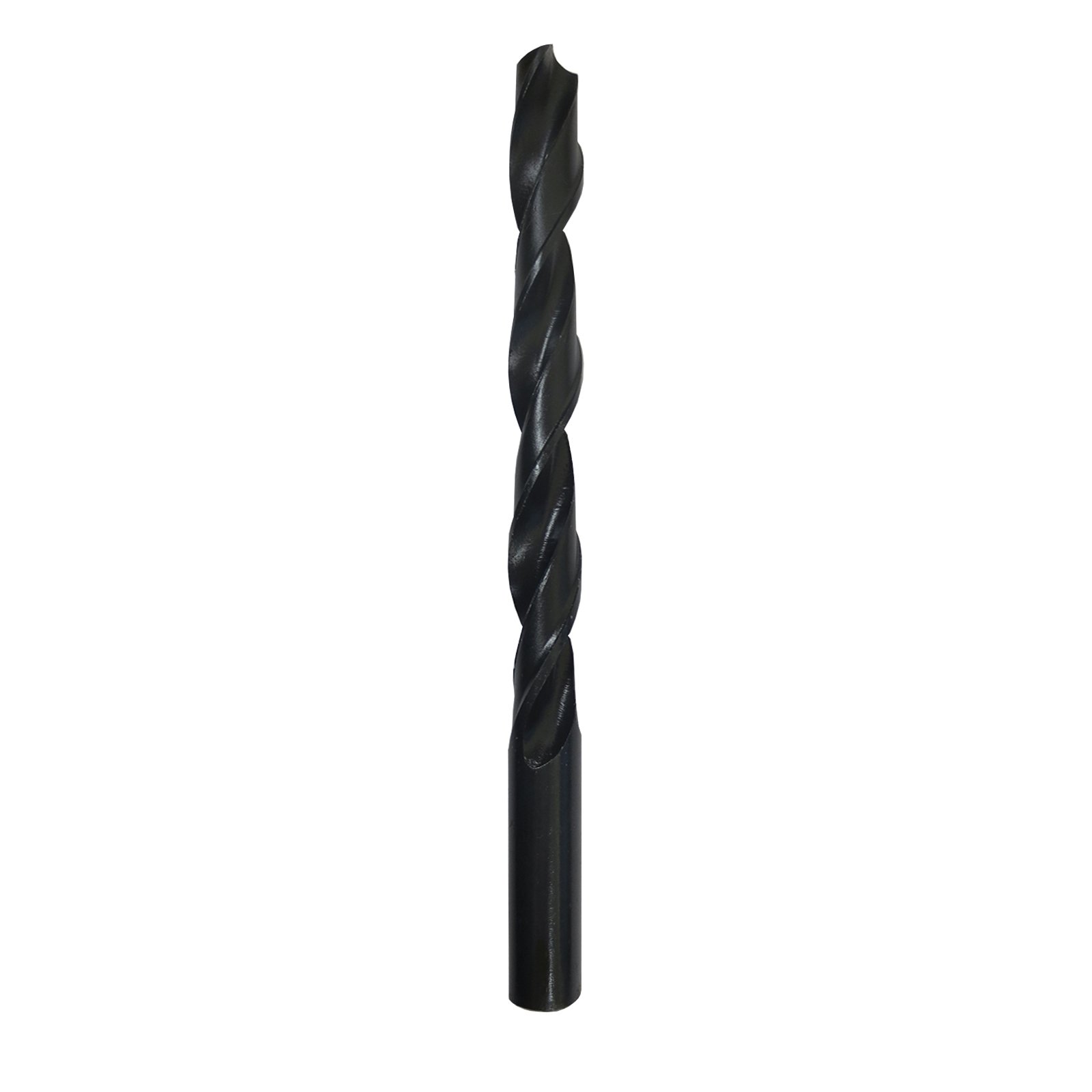Premium High-Speed Steel Jobbers Drill Bit Set - 12 Pack, Letter Size W, 45-41103, Black Oxide Coated, 118° Point | Industrial & DIY Metal, Wood, Plastic Drilling Projects