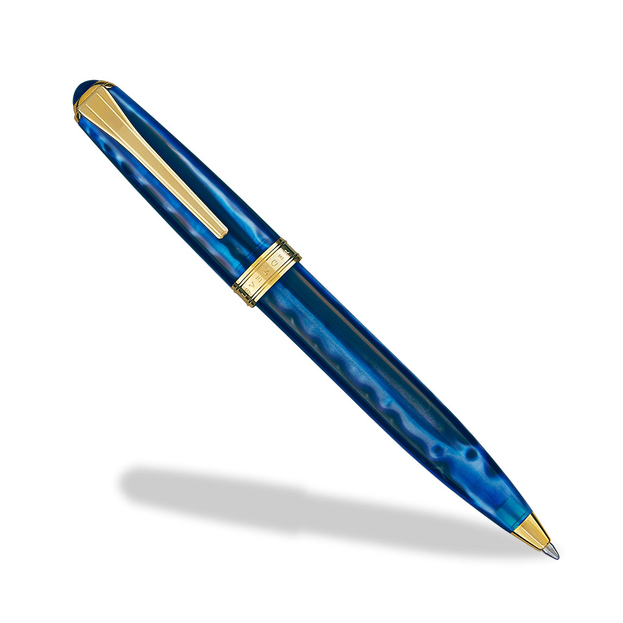 True Writer Classic Midnight Strata Ballpoint Pen - Premium Writing Instrument for Professionals, Students & Gift Giving - Smooth Ink Flow for Office, School & Everyday Use