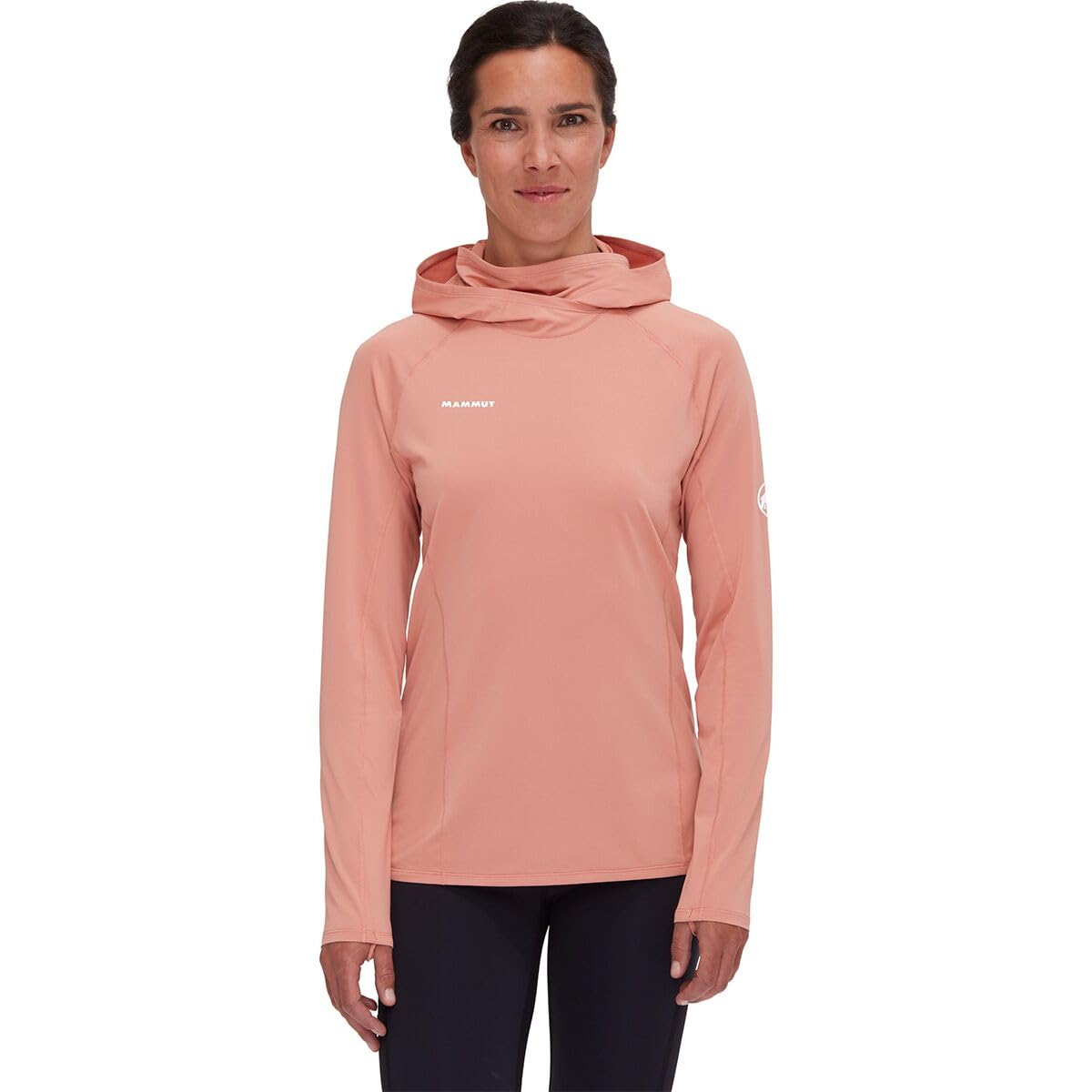 Mammut Selun FL Sun Hoodie for Women - Lightweight UPF 50+ Sun Protection Hooded Sweatshirt for Hiking, Running & Outdoor Activities