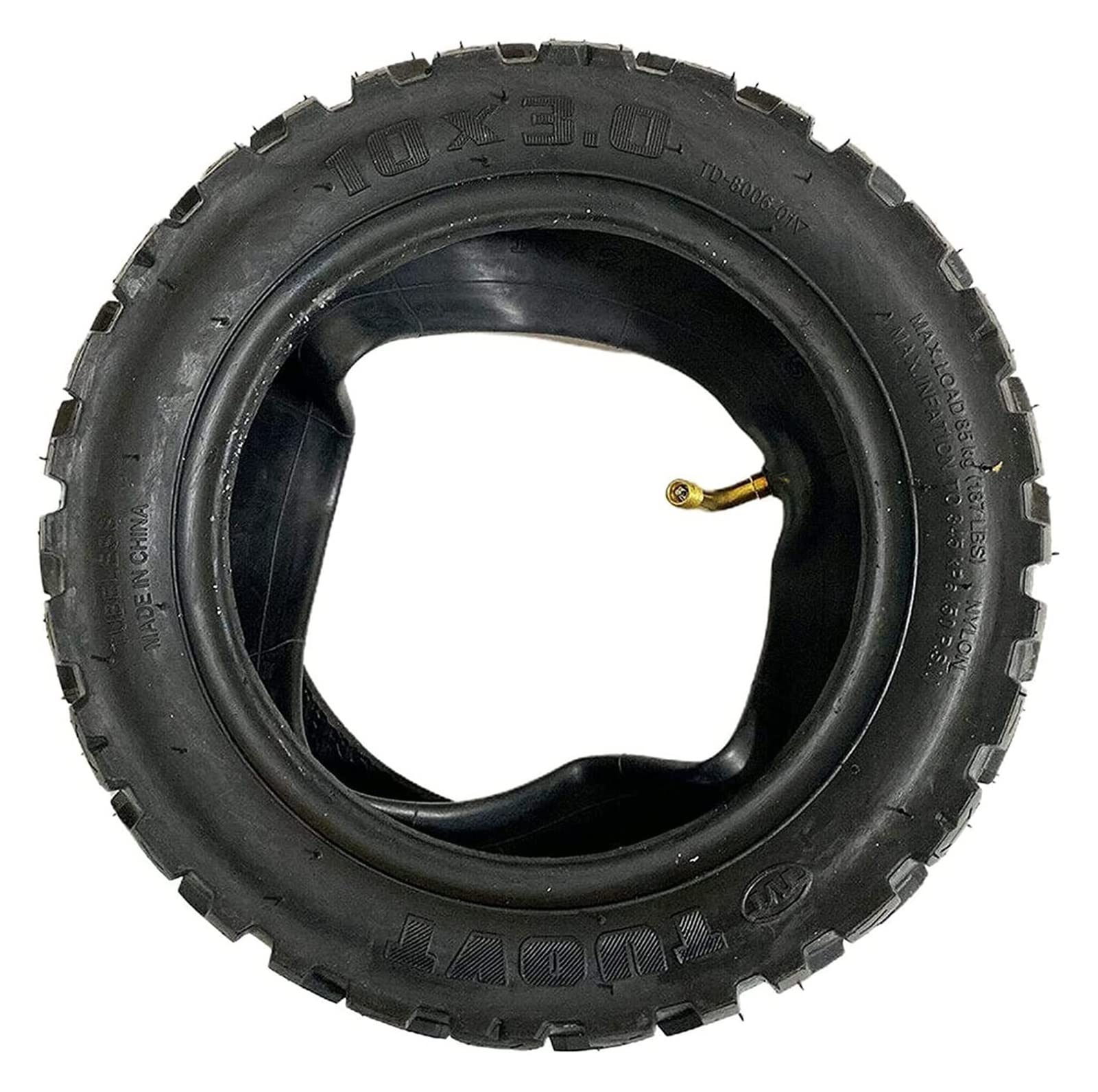 10-Inch Universal Electric Scooter Tires - Double Thickness Inner & Outer Tubes, Replacement Rubber Tyre for Enhanced Durability | Perfect for Commuting, Off-Roading & Urban Riding