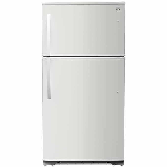 21 cu. ft. Top Freezer Refrigerator - Frost Free, Energy Efficient, Garage Ready - Perfect for Kitchens, Basements & Garages