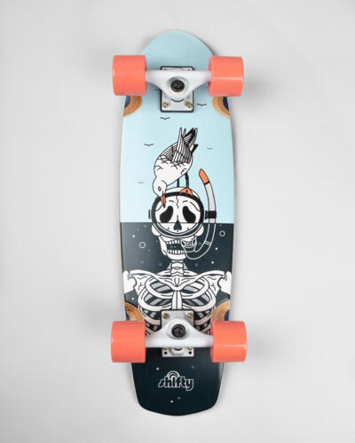 Shifty Reaper Snorkel Longboard Complete 27