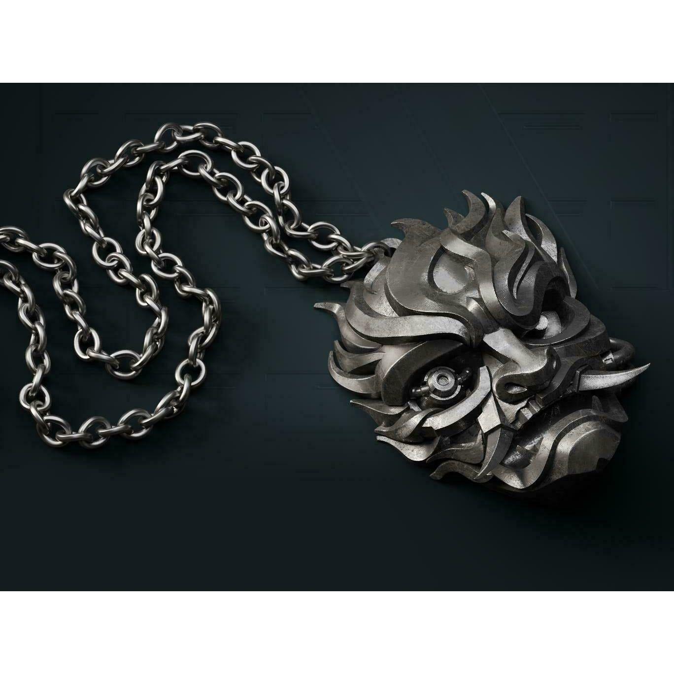 Cyberpunk 2077 Samurai Pendant Necklace - Official Game Merchandise for Fans | Perfect for Cosplay, Gaming Events & Cyberpunk Fashion