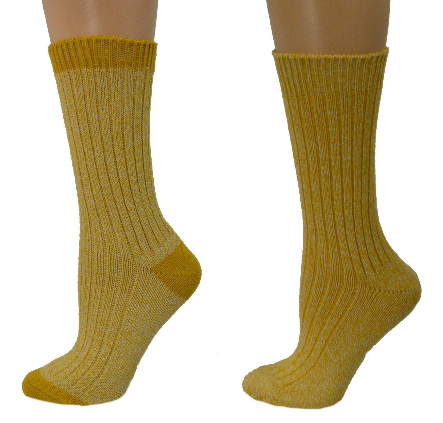 Sierra Socks Women's Cotton Hiking Socks - 2 Pair Pack for Outdoor, Boot & Casual Wear - Perfect for Hiking, Camping & Everyday Comfort