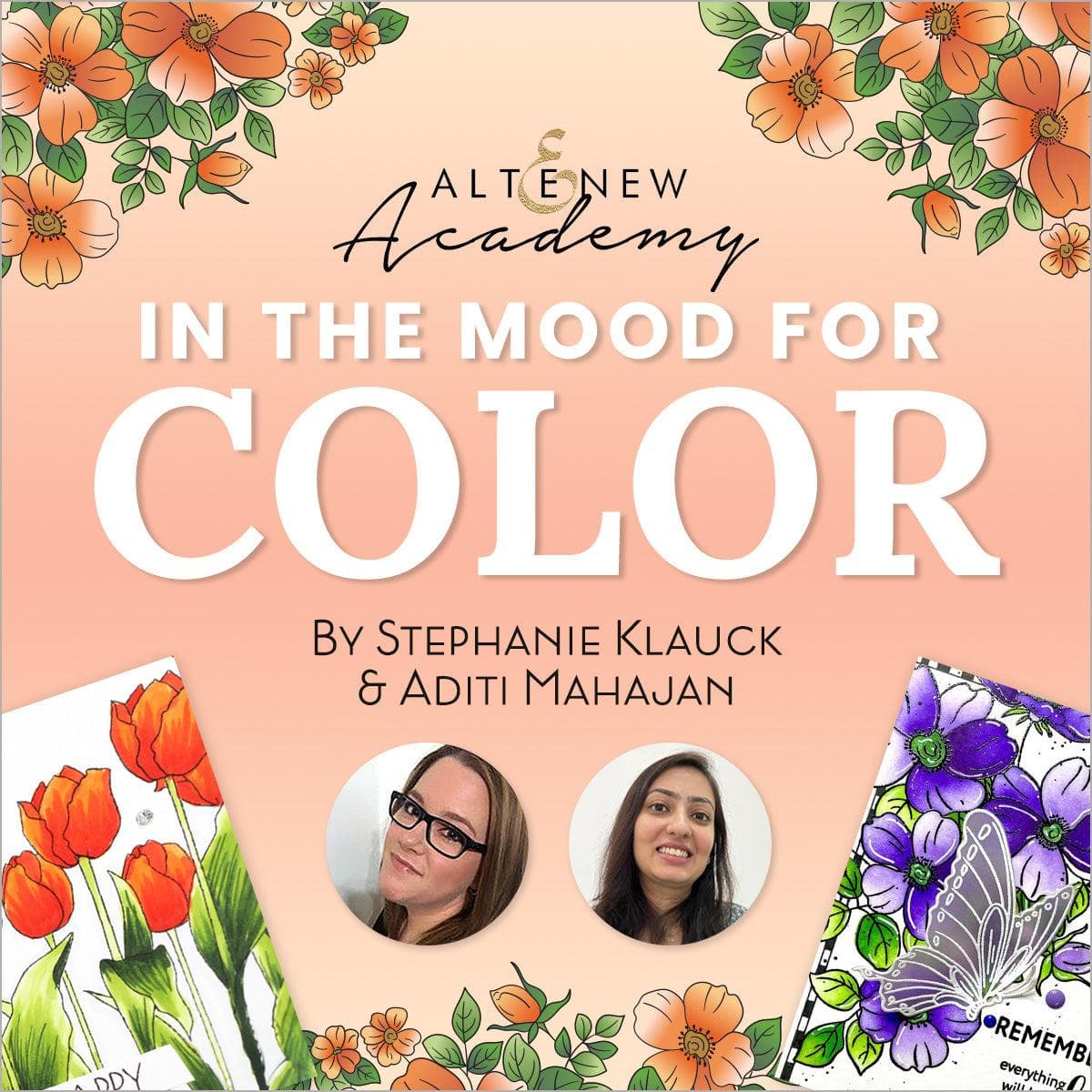 In The Mood For Color (Class Pass + Class Kit) - Creative Art Supplies for Painting & DIY Projects - Perfect for Artists, Students & Craft Lovers