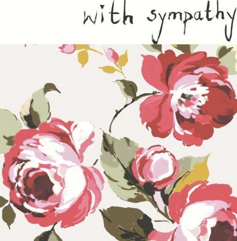 Sympathy Blank Card - Thoughtful Condolence Greeting Card for Loss & Grief - Perfect for Funeral, Memorial Services & Comforting Loved Ones