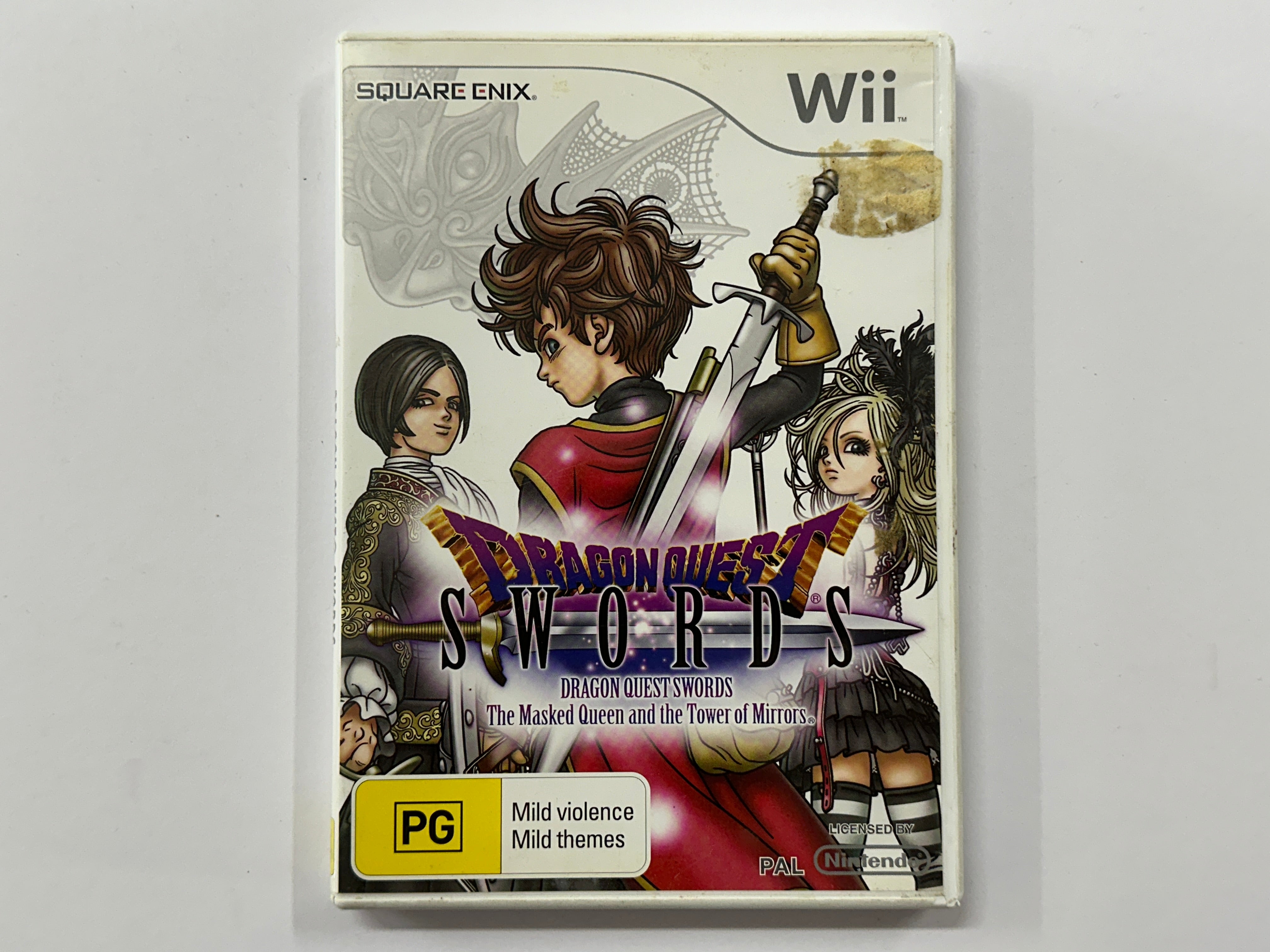 Dragon Quest Swords: The Masked Queen and the Tower of Mirrors - Complete Edition with Original Case - Nintendo Wii RPG Adventure Game for Fantasy Lovers