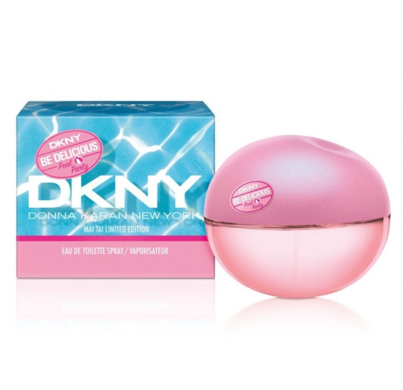 DKNY Be Delicious Pool Party Mai Tai 50ML Eau de Toilette Spray for Women - Fresh Summer Fragrance for Beach Vacations & Outdoor Parties