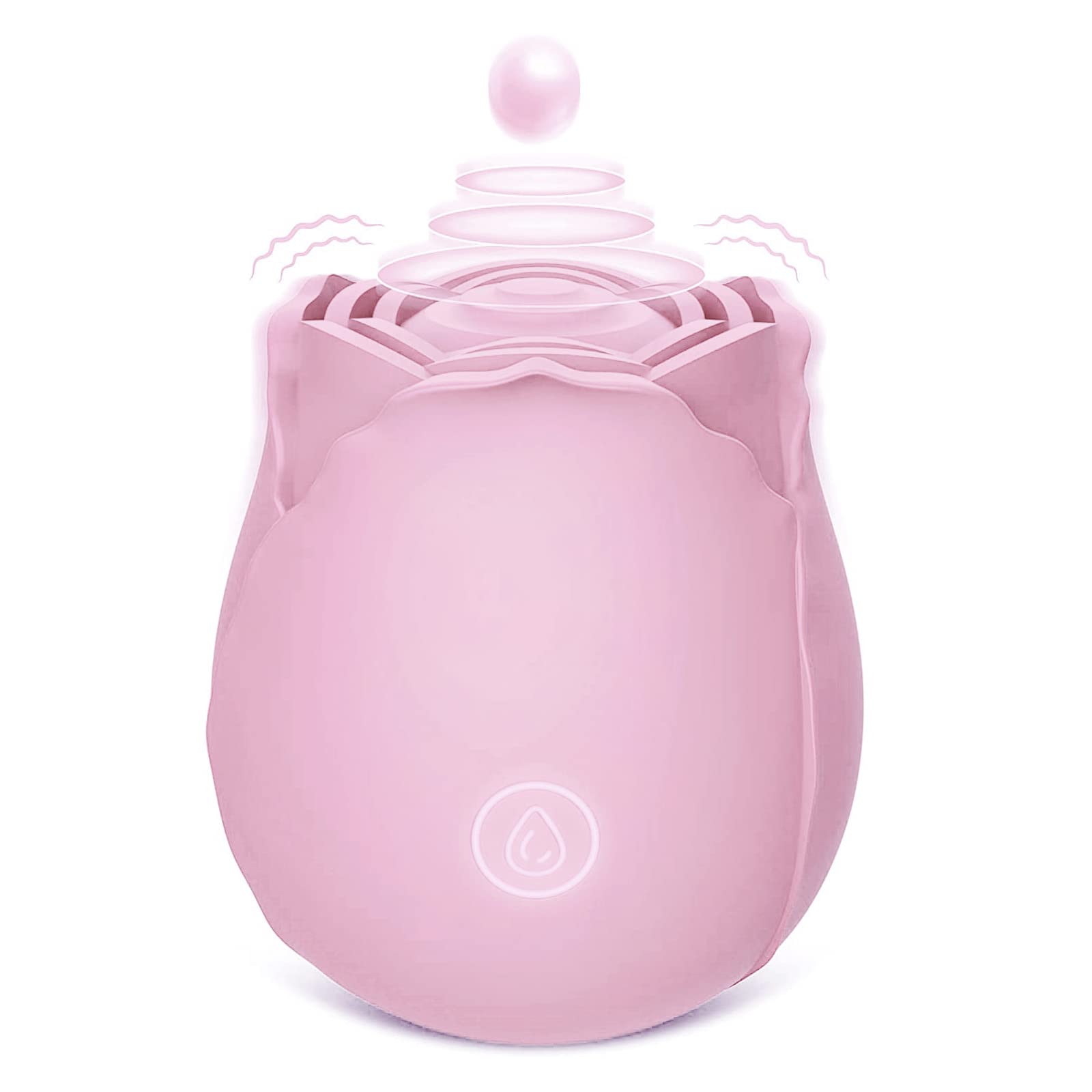 2024 New Rose Shape Sucker - 10-Speed Waterproof Electric Adult Toy for Women, Automatic Pleasure Machine, Quiet & Discreet - Perfect for Couples Play, Solo Exploration, and Sensual Gifts (Pink, Model A1212)