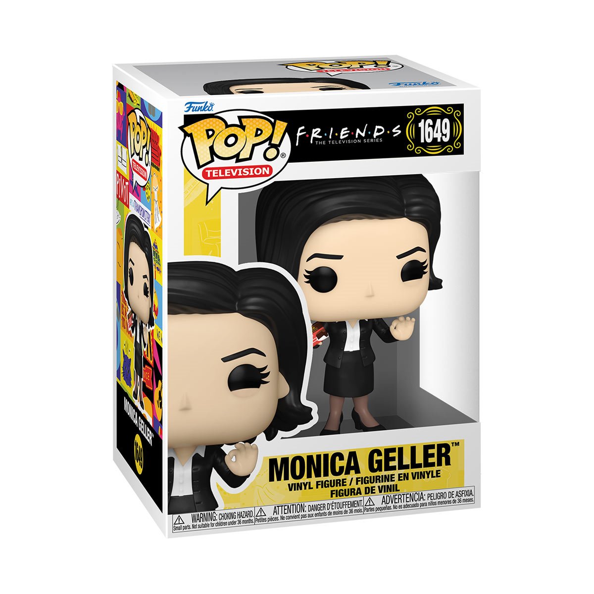 Friends Monica Geller Mockolate Funko Pop! Vinyl Figure #1649 - Collectible TV Show Merchandise for The Office Fans, Perfect for Display & Gifts