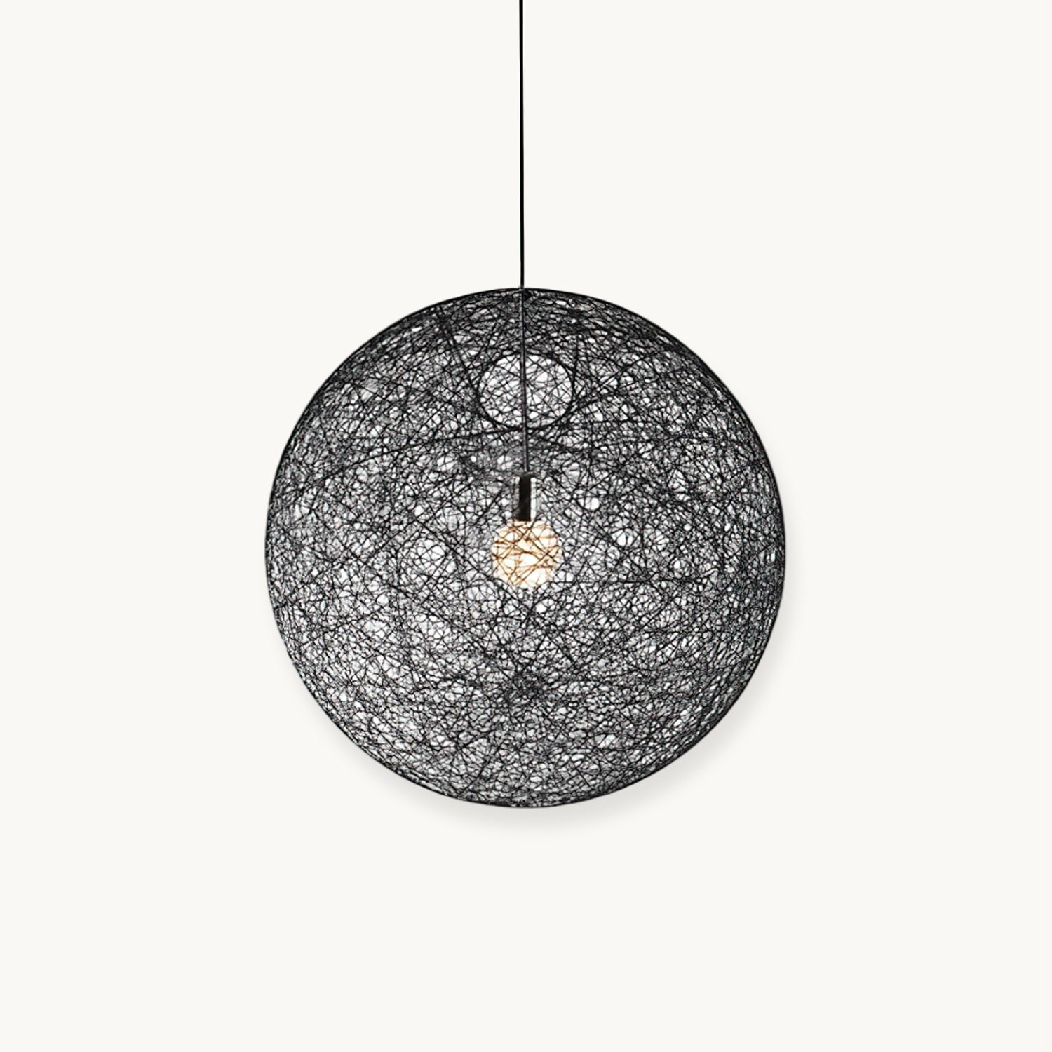 Handwoven Rattan Moon Pendant Light - Boho Ceiling Fixture for Bedroom, Living Room & Nursery - Natural Wicker Hanging Lamp for Cozy Home Decor