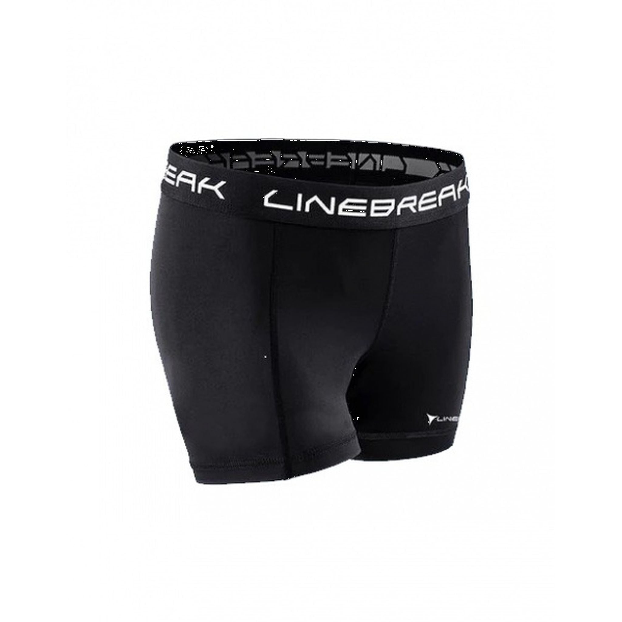 Linebreak Women's Pro 3-Inch Compression Shorts - High Waist Workout Running Yoga Gym Athletic Shorts for Women - Perfect for Training, Sports & Active Lifestyle