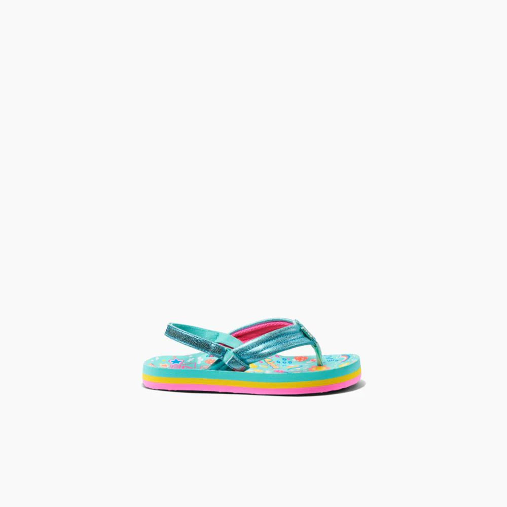 Reef Rainbow Love Little Ahi Sandals - Women's Comfortable Flip Flops for Beach, Pool & Summer Outfits