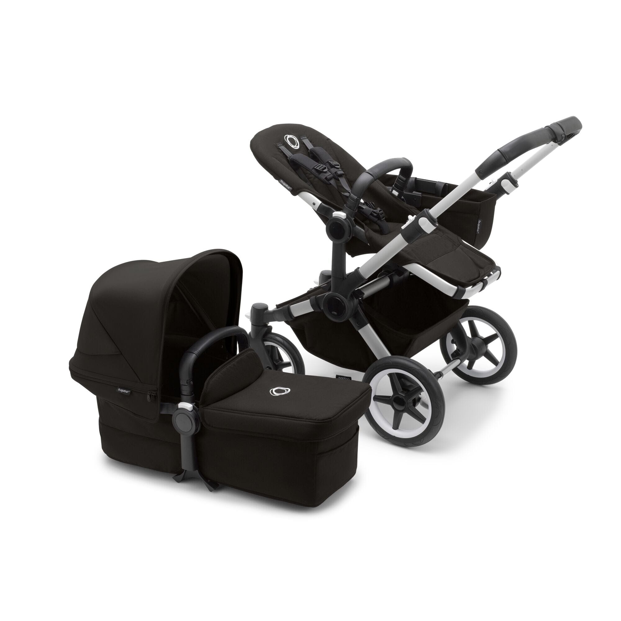 Bugaboo Donkey5 Mono Complete Stroller - Premium Single to Double Stroller for Newborns & Toddlers | Lightweight, Compact & Durable | Perfect for City Walks, Travel & Everyday Use