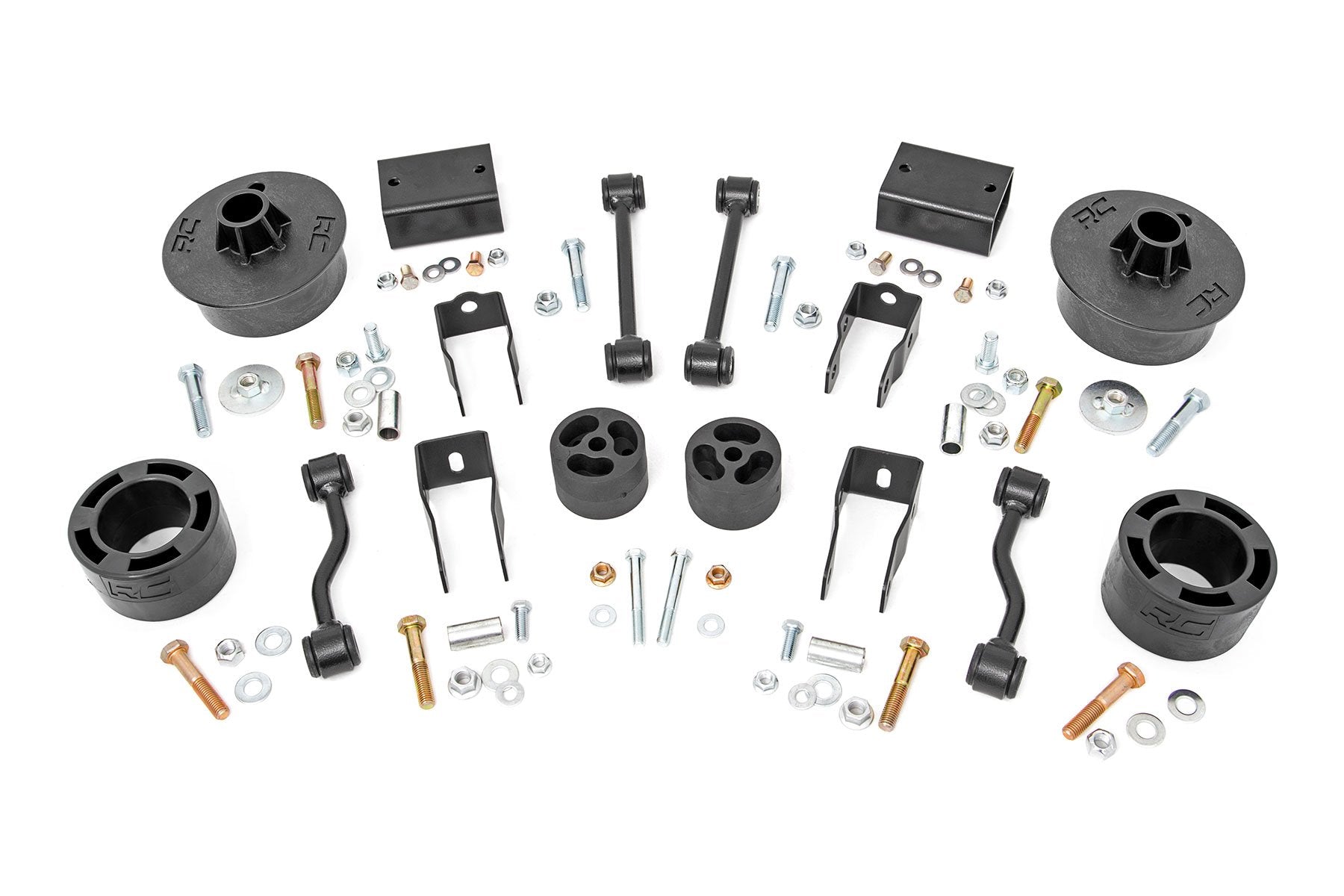 2.5 Inch Lift Kit for Jeep Wrangler JL (2024) & Wrangler Unlimited (2024-2025) - Heavy Duty Suspension Spacers (Part# 79400) - Off-Roading & Truck Customization Upgrade