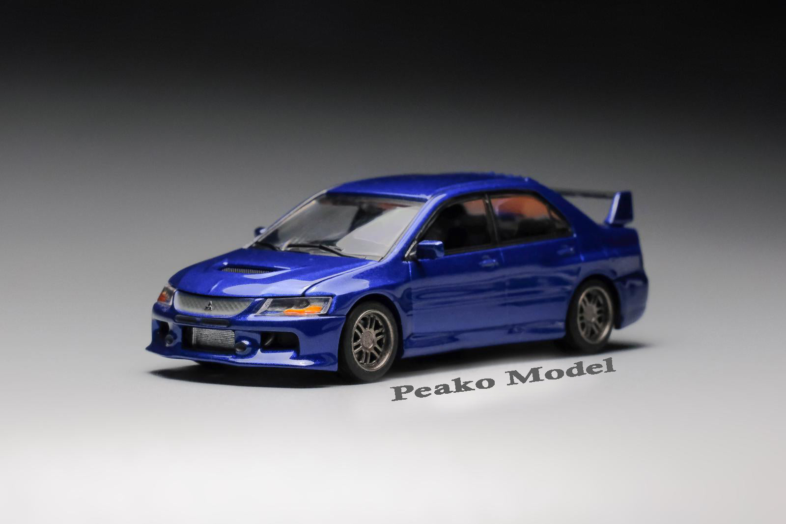 Mitsubishi Lancer Evolution IX Blue - High Performance Sports Car for Racing & Street Driving | Perfect for Car Enthusiasts & Track Days