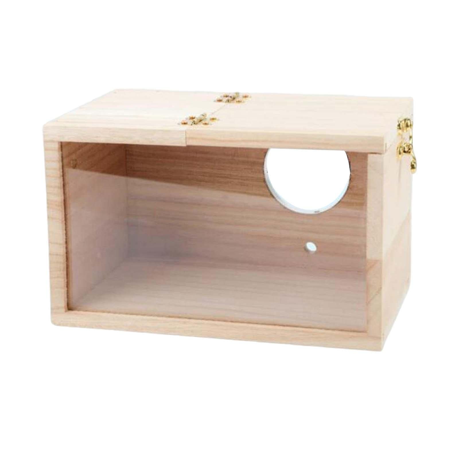 Yajuyi Bird Breeding Nest - Budgie & Cockatiel Nesting Box for Parakeets - Perfect for Bird Breeding, Egg Laying & Safe Shelter in Aviaries or Cages