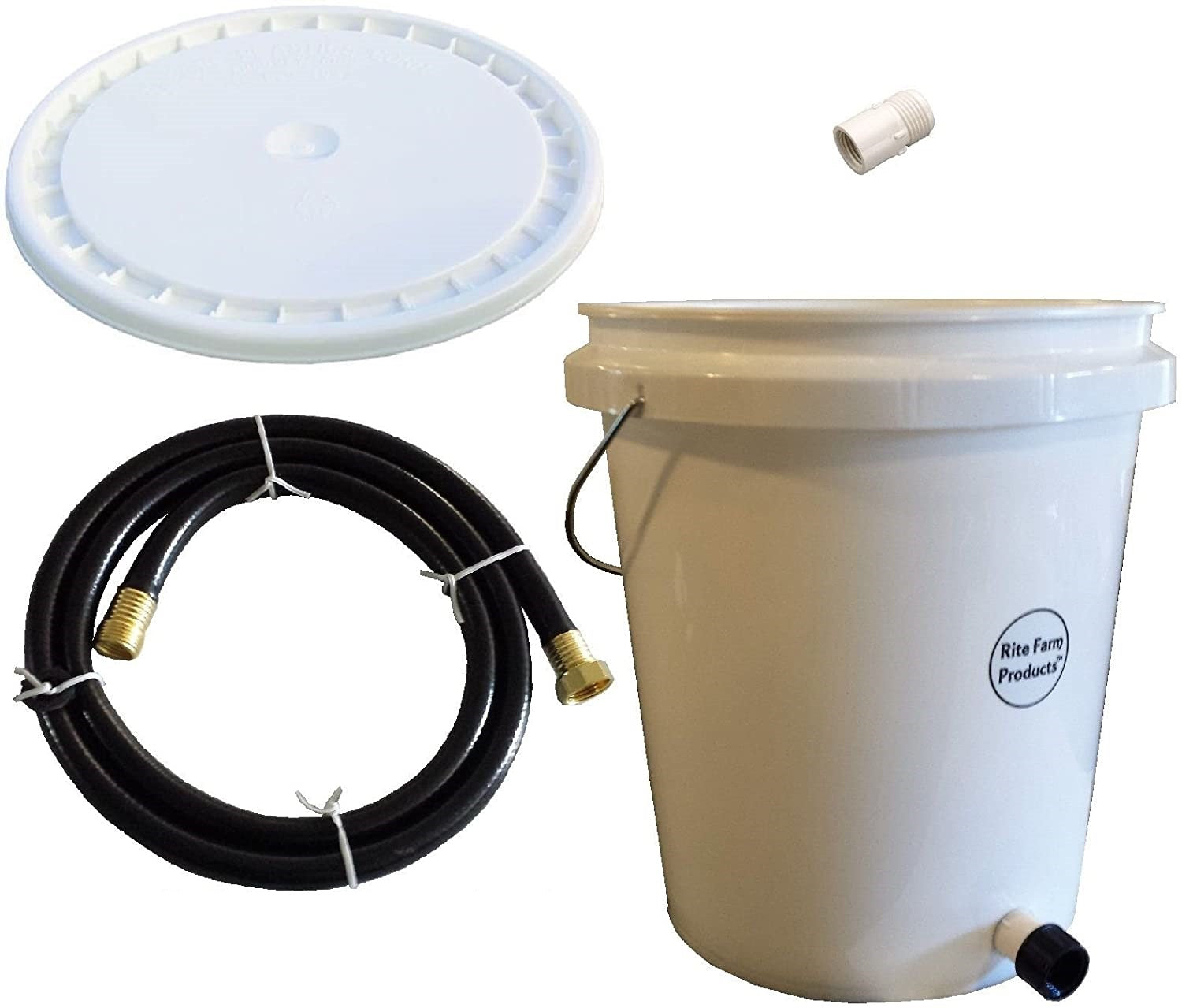 Rite Farm Poultry Cabinet Incubator Water Supply and Reserve Kit - Automatic Watering System for Chicken Egg Hatching, Perfect for Hatcheries and Backyard Poultry Farming