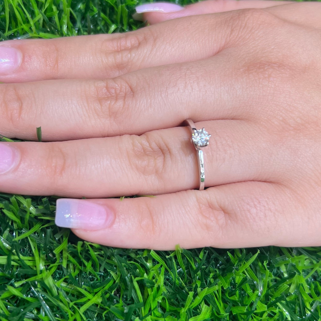 14K Gold Diamond Engagement Ring for Women - Elegant Bridal Wedding Band - Perfect for Proposals, Anniversaries & Special Occasions
