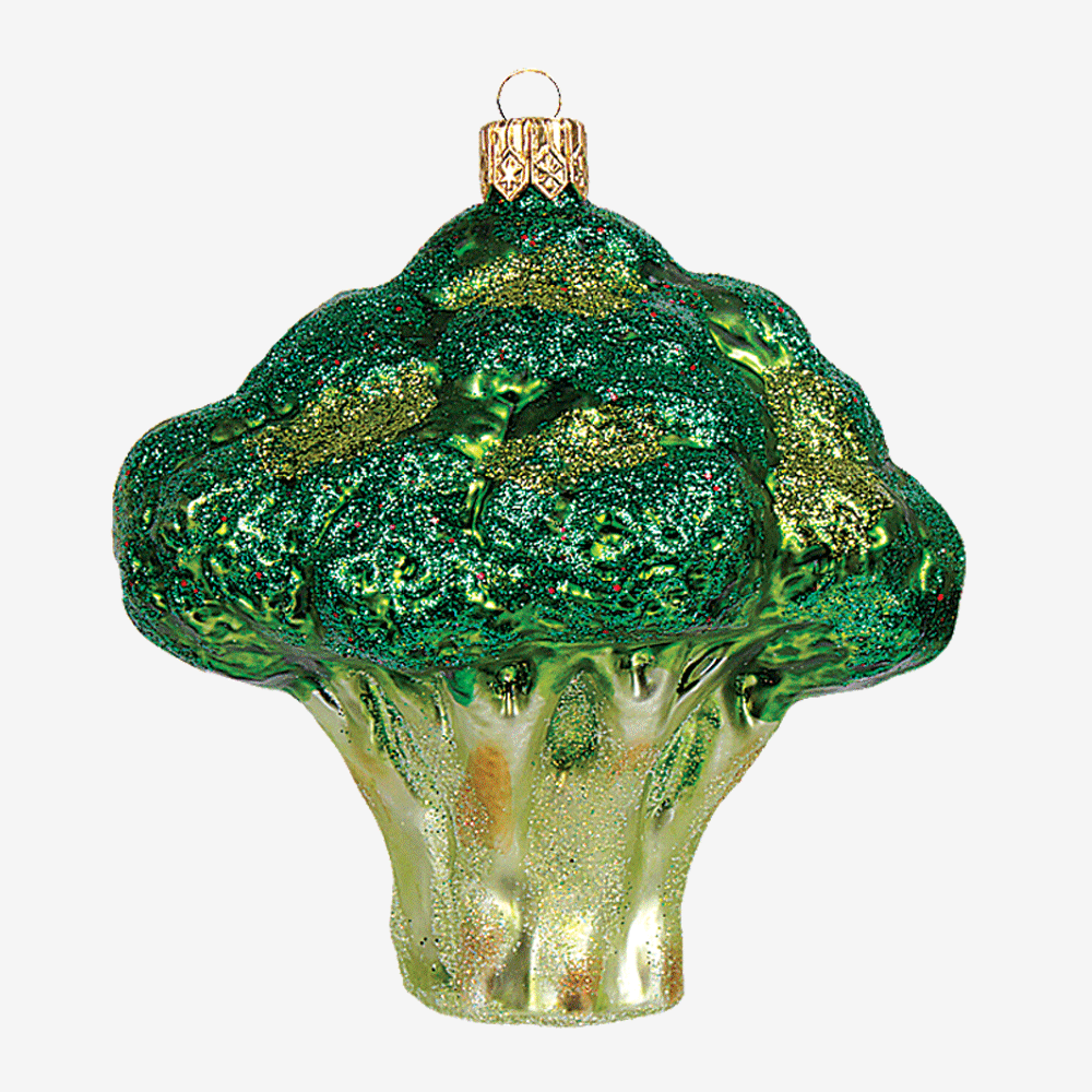 Broccoli Ornament - Cute Vegetable Decor for Kitchen, Garden & Home - Perfect for Christmas Tree, Gift & Party Decoration