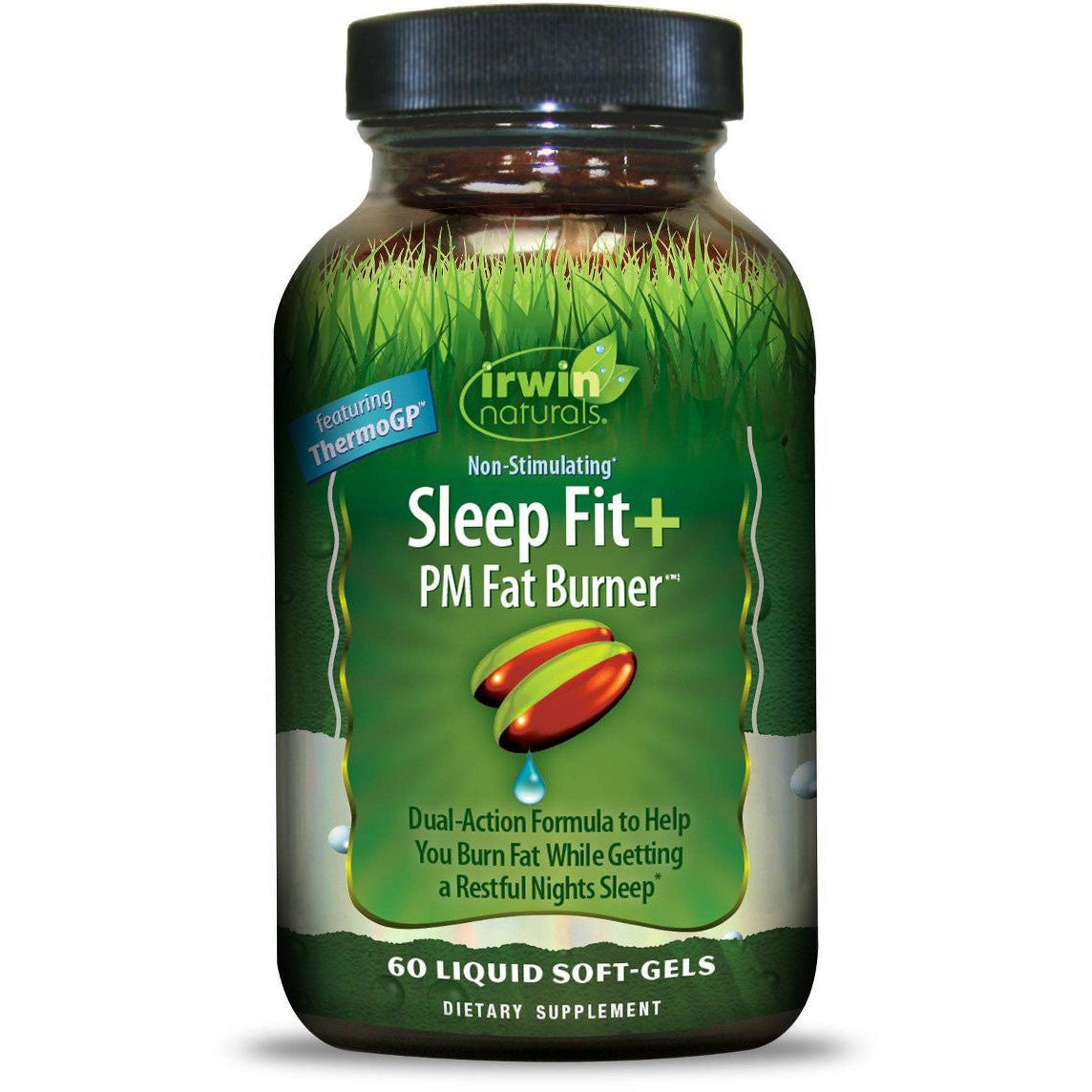 Irwin Naturals Sleep Fit + PM Fat Burner Supplement – Supports Restful Sleep & Nighttime Fat Burning for Weight Loss & Better Sleep Quality | Ideal for Nighttime Use & Healthy Weight Management