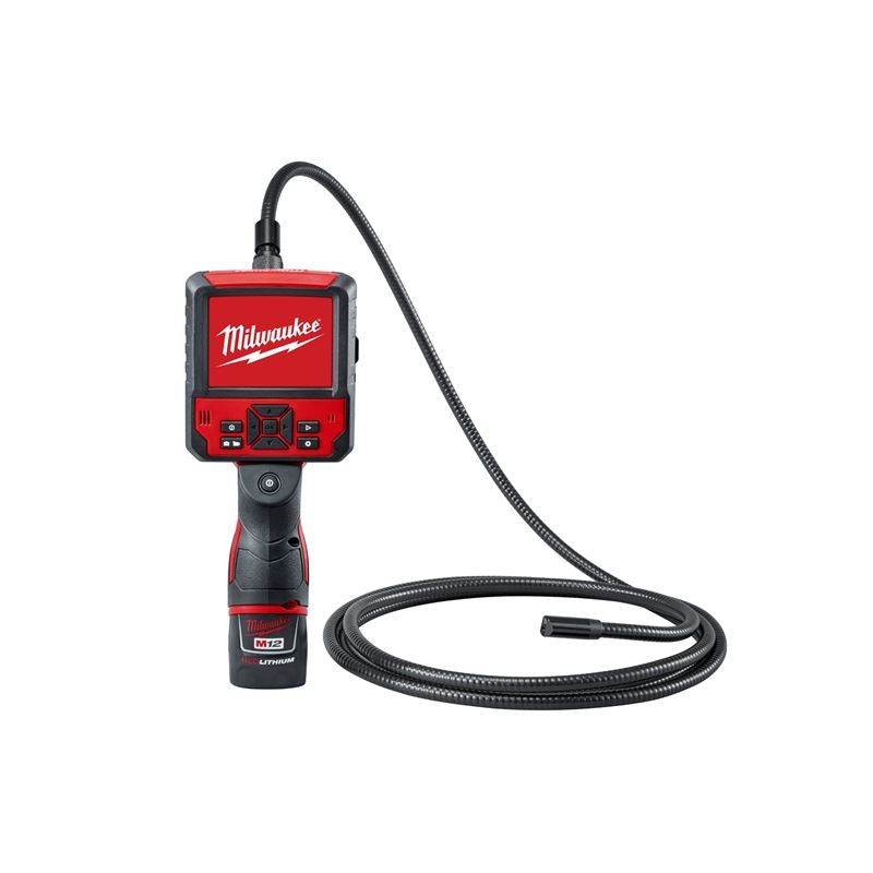 2316 21 M12 12V Lithium-Ion Cordless Drill Kit with 9 ft. Flex Spector - Perfect for DIY Projects, Home Repairs & Professional Construction Work