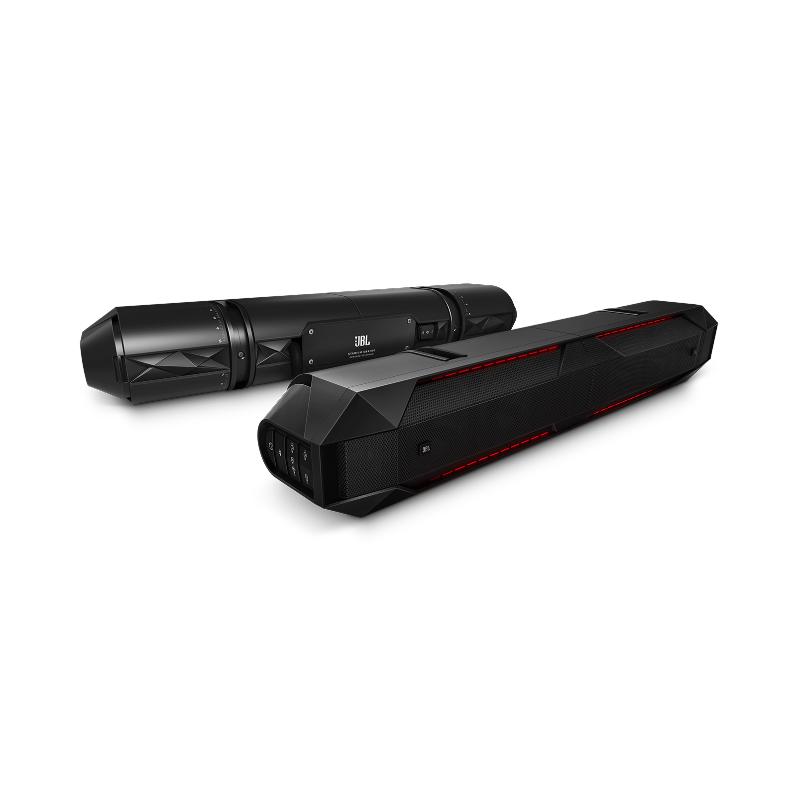 JBL UB4100BLKAM Active Marine & Powersports Bluetooth Speaker Bar - Waterproof Audio System for Boats, ATVs, UTVs & Motorcycles - Perfect for Outdoor Adventures & Water Activities