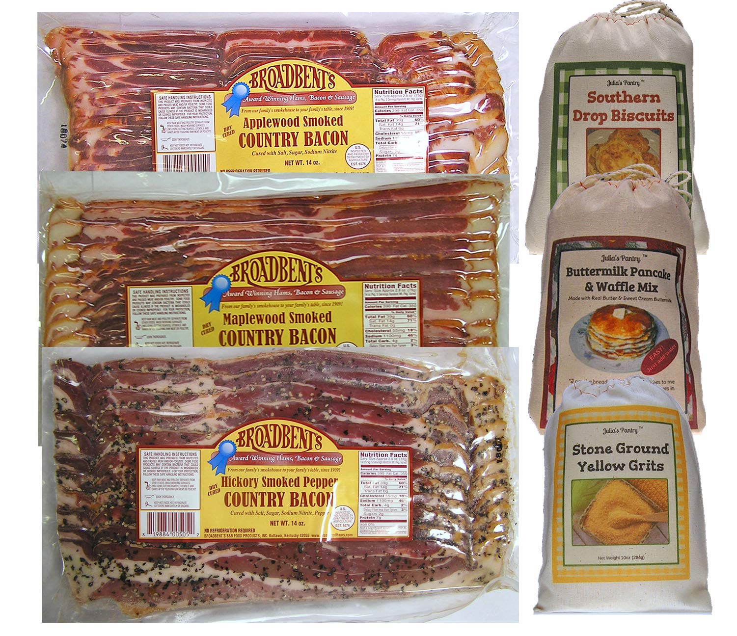 Premium Bacon Lovers Gift Box - Gourmet Variety Pack with Artisanal Flavors | Perfect for Holidays, Birthday Gifts & Meat Lovers | Great for Charcuterie Boards, Breakfast & BBQ Parties