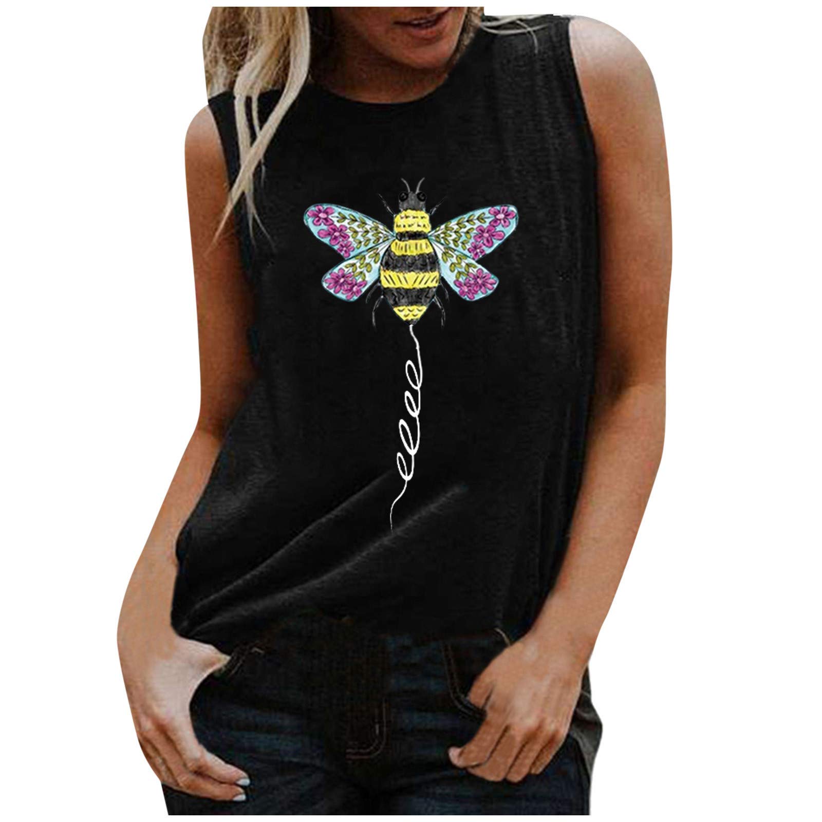 Plus Size Tank Tops for Women - Workout & Casual Sleeveless Shirts for Gym & Everyday Wear