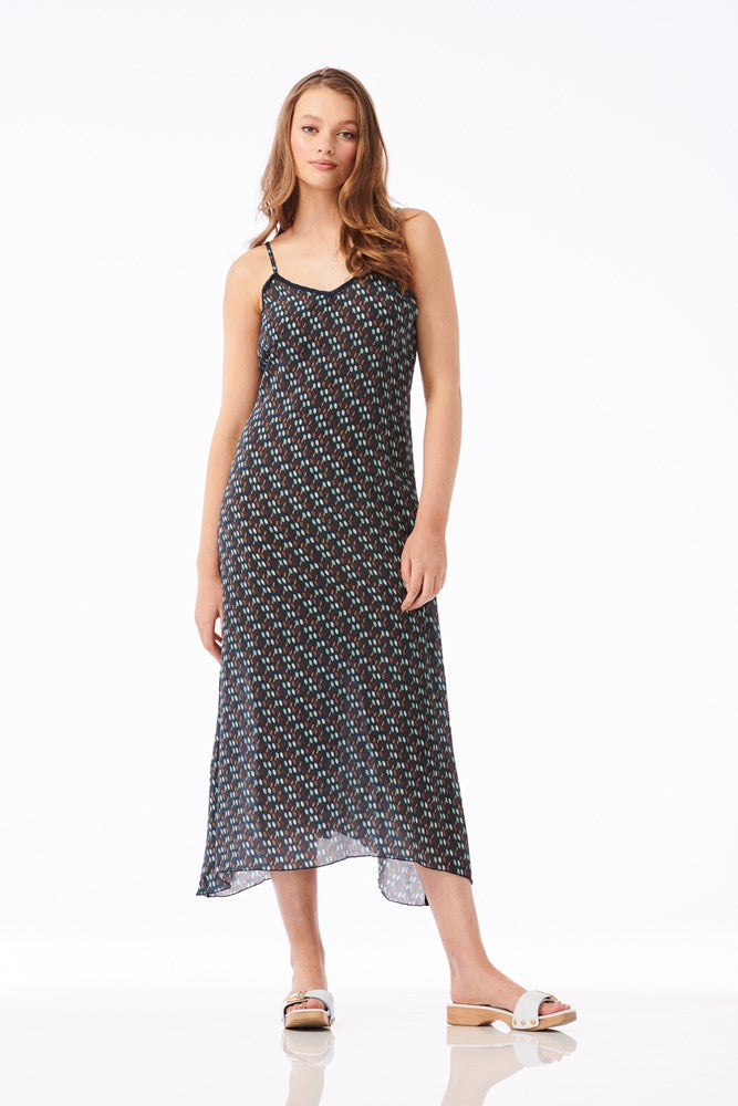Antoinette Dress Monterey - Elegant Floral Midi Dress for Women | Perfect for Weddings, Parties & Special Occasions
