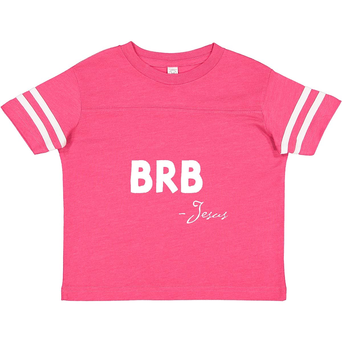 Inktastic Easter BRB Jesus Toddler T-Shirt - Cute Christian Baby Outfit for Easter Sunday & Church Events