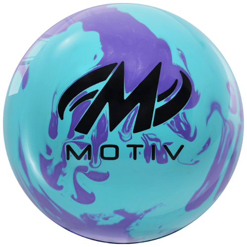 Motiv Max Thrill Hybrid Bowling Ball for High Performance - Perfect for League Play & Tournament Strikes