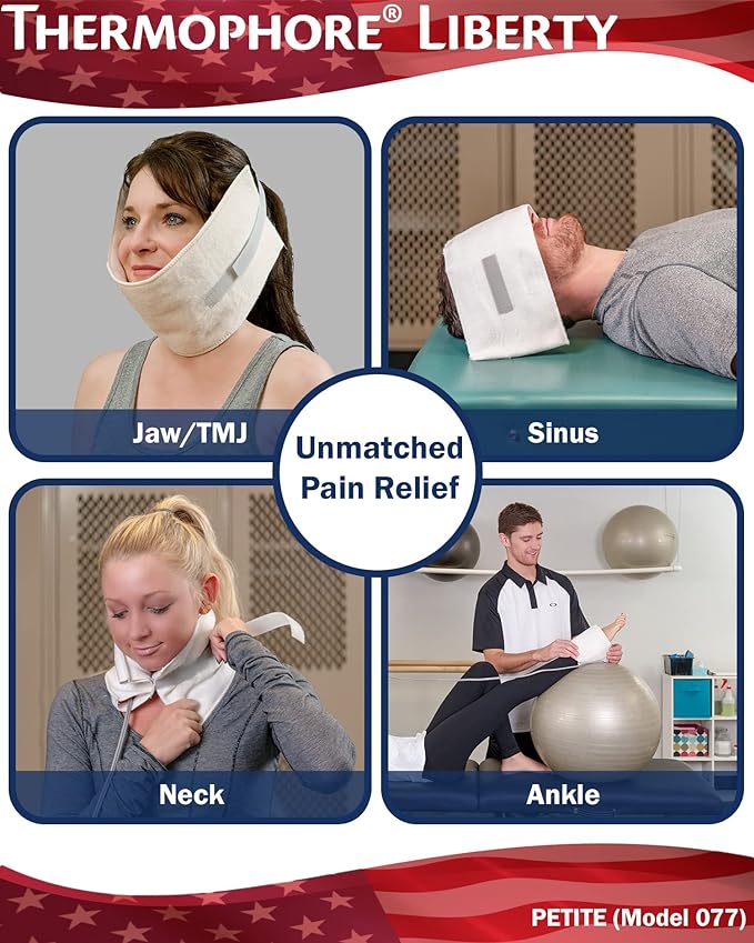 Thermophore Liberty (USA Assembled) Moist Heat Therapy Pad - Cervical Heating Pad 4