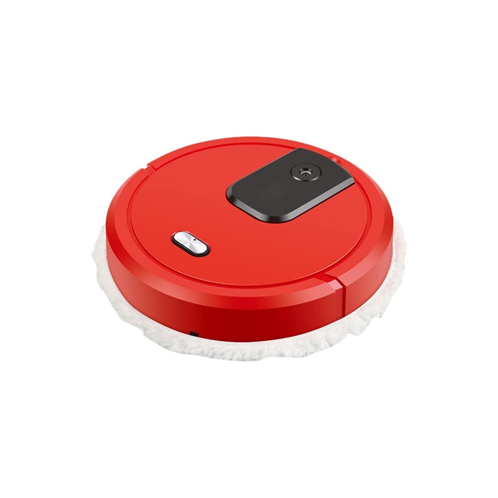 ZHU-CL 3-in-1 Smart Robot Vacuum Cleaner with Rechargeable Battery | Wet & Dry Mop for Hardwood Floors & Carpets | Self-Cleaning Pool & Home Cleaning Robot (Red) - Perfect for Pet Hair, Spills & Daily Housekeeping