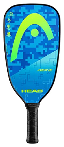 HEAD Radical XL Pickleball Paddle - Premium Carbon Fiber Paddle for Competitive Play | Perfect for Tournaments, Recreational Games & Outdoor Sports