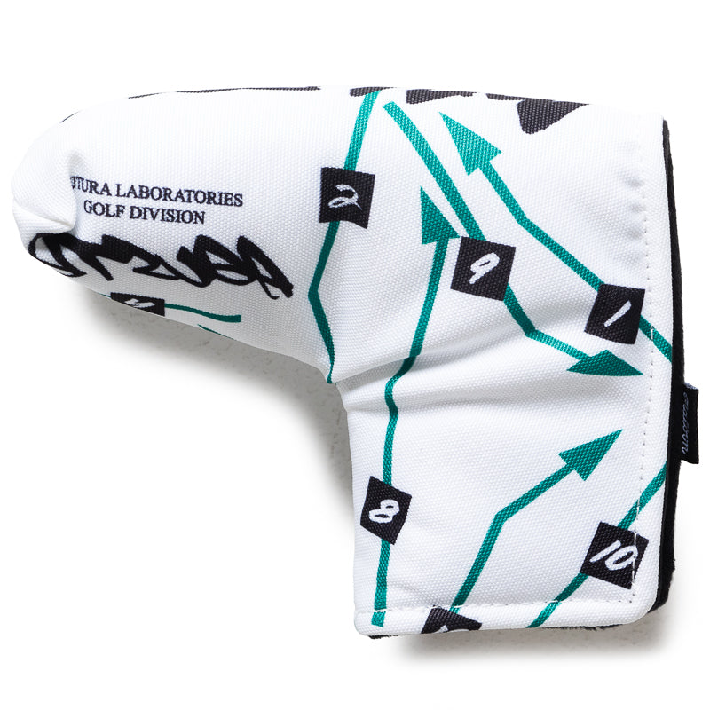 Futura Laboratories x Malbon Golf Blade Putter Cover - Premium Golf Club Headcover for Malbon Blade Putters | Perfect for Golf Course & Practice Sessions