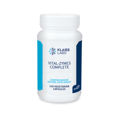 Vital Zymes Complete - Advanced Digestive Enzyme Supplement for Gut Health & Nutrient Absorption | Supports Digestion, Bloating Relief & Immune System | Ideal for Men & Women with Sensitive Stomachs