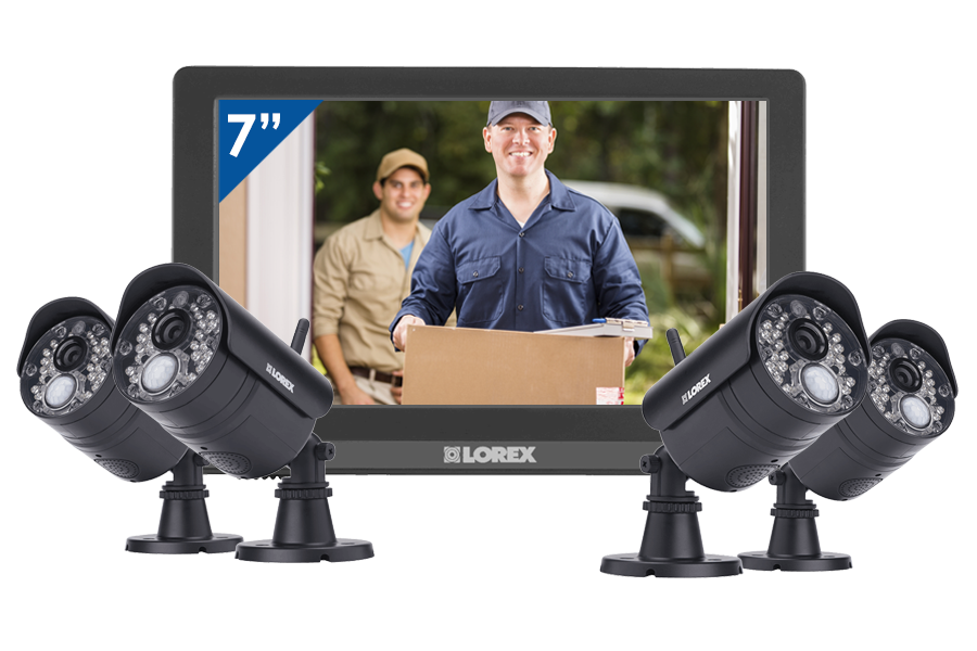 4K Wireless Home Security Camera System with Night Vision & Motion Detection - Indoor/Outdoor Surveillance for House, Baby, Pet Monitoring