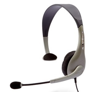 Cyber Acoustics AC 840 USB Mono Headset (10 Pack) - Noise Cancelling Office Headsets with Microphone for Call Centers, Customer Service & Remote Work Teams - Bulk USB Computer Headsets for Business & Professional Use