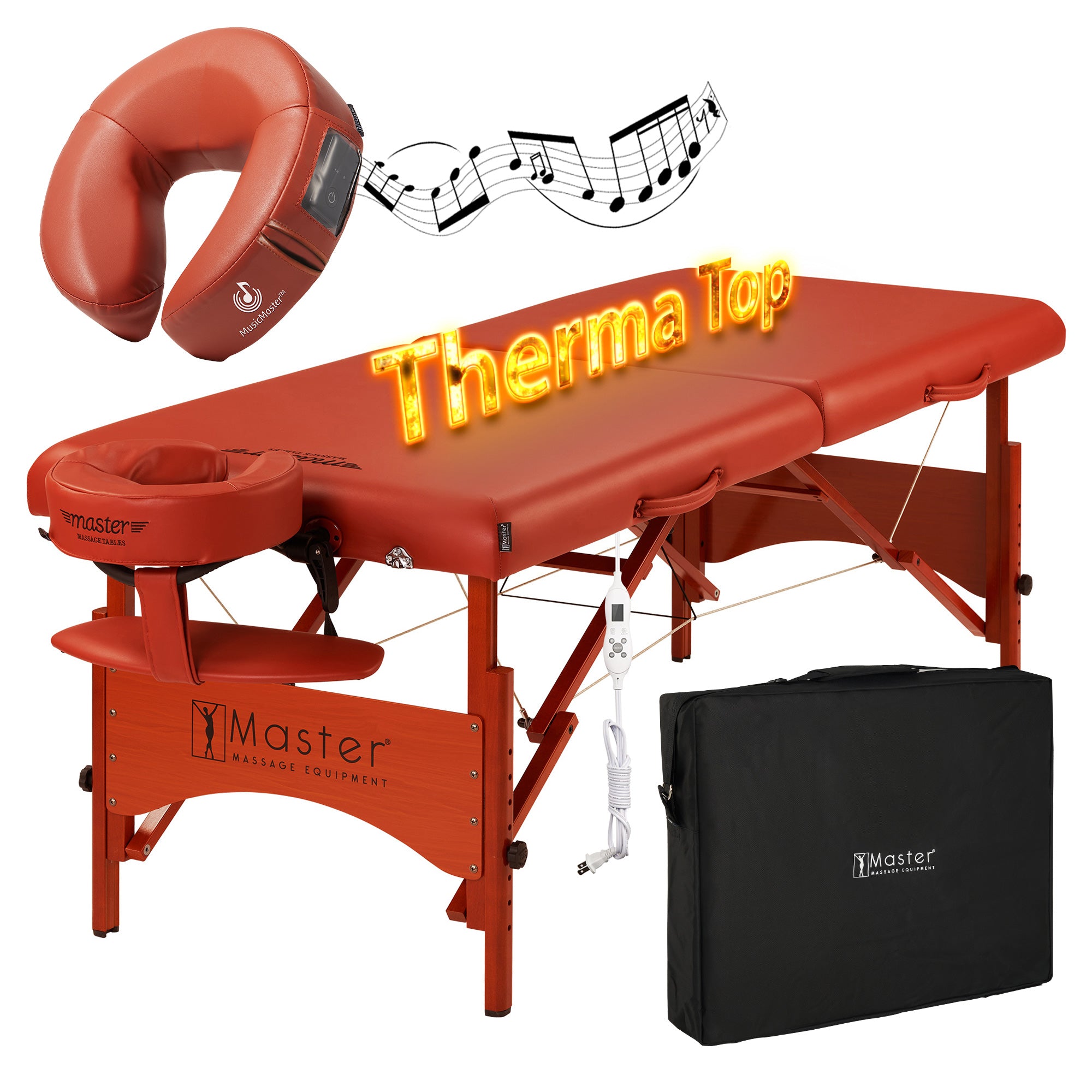 Premium Portable Massage Table with Adjustable Heating System - 28
