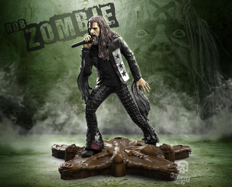 Rob Zombie Rock Iconz Limited Edition Collectible Statue - Perfect for Music Fans, Horror Enthusiasts & Home Decor