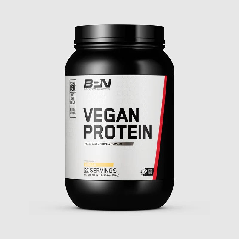 BPN Vegan Protein Powder - Plant-Based Protein Supplement for Muscle Recovery & Weight Management | Ideal for Smoothies, Baking & Post-Workout Nutrition