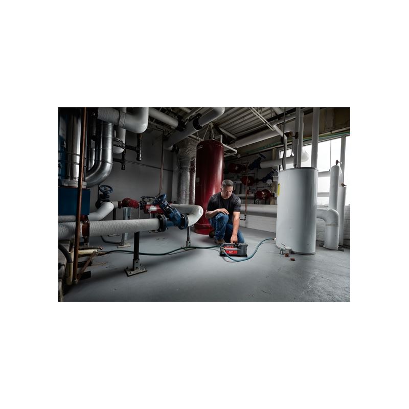 M18 18V Cordless Transfer Pump Tool Only - High-Performance Lithium-Ion Battery Transfer Pump for Water, Oil & Chemicals - Ideal for Construction, Farm & Emergency Use