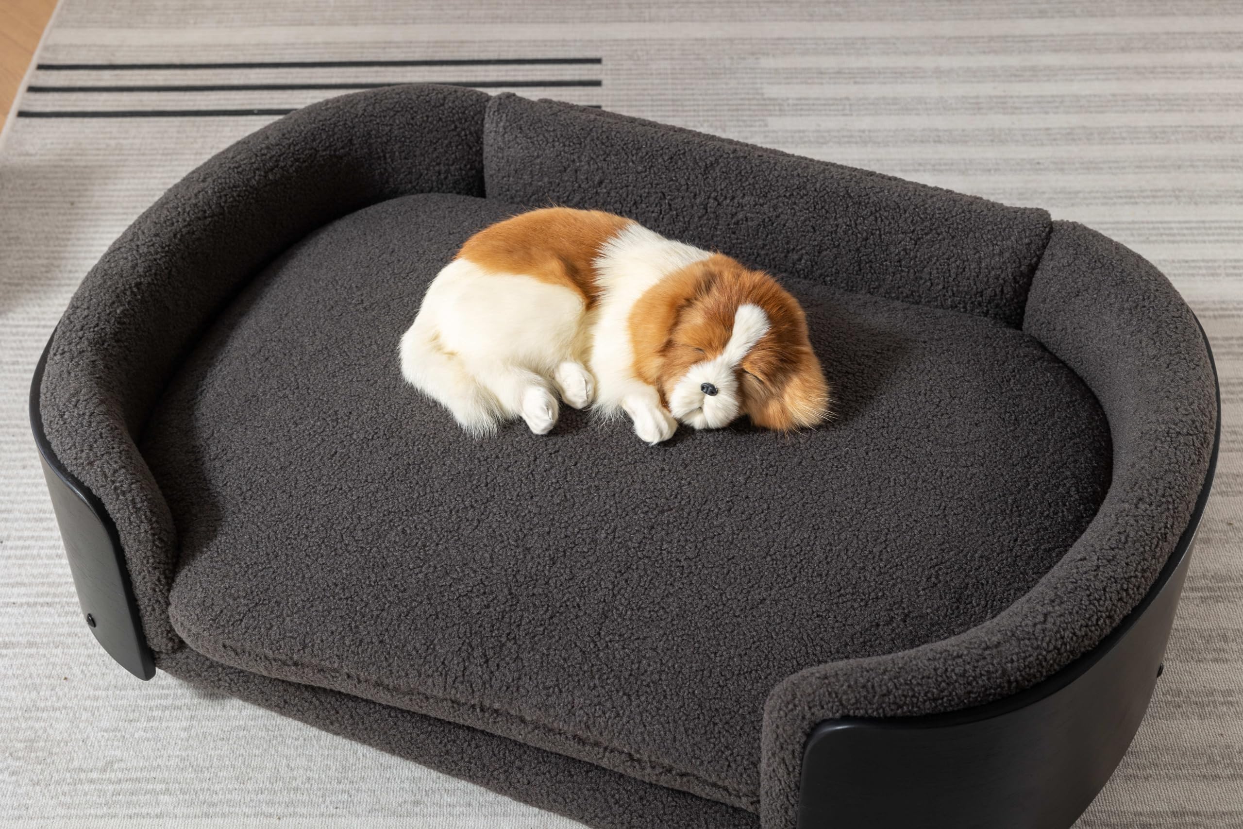 Premium Scandinavian Style Elevated Pet Bed - 38.58