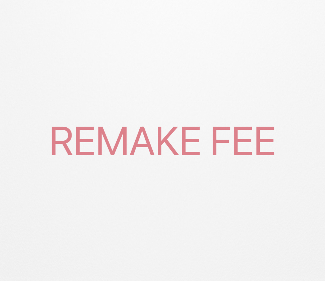 Remaking Fee and Shipping Fee - Affordable Customization & Fast Delivery for US E-commerce | Perfect for Online Stores & Dropshipping
