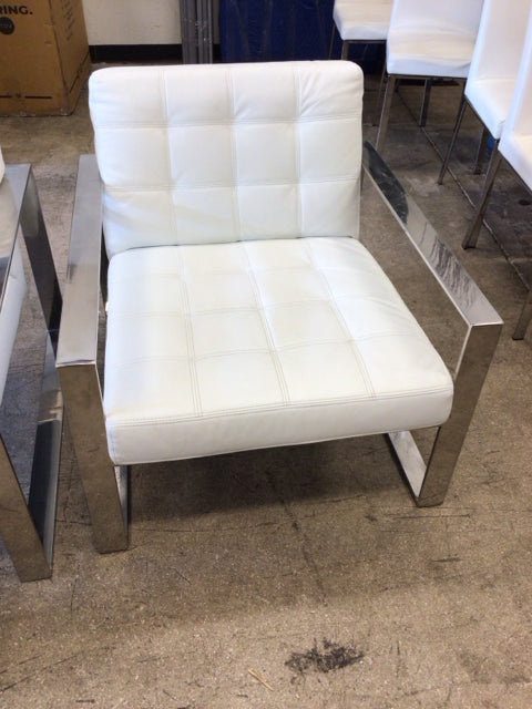 Modani Rivoli Armchair - Modern Accent Chair for Living Room, Bedroom & Office - Upholstered Lounge Chair with Wooden Legs - Perfect for Reading, Relaxing & Home Decor
