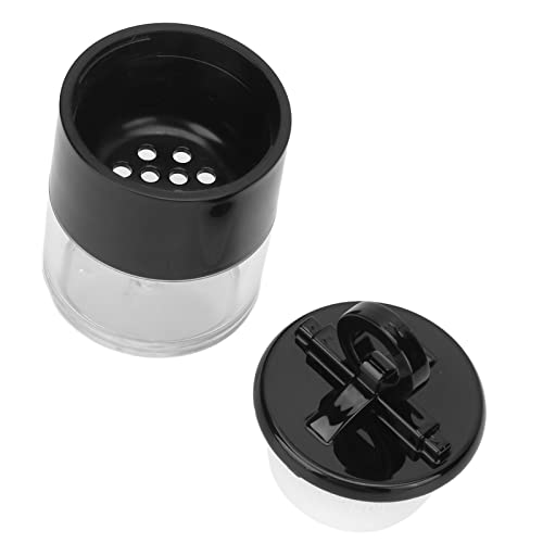 Bulk Powder Storage Container - Transparent Empty Mushroom Powder Box for Even Dispensing | Home & Travel Use for Women