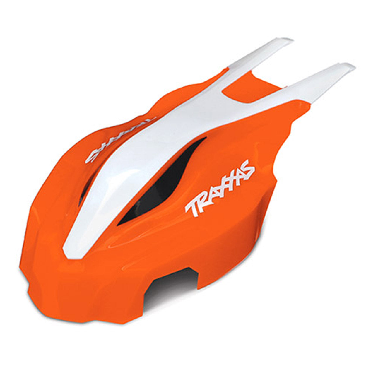 Aton Front Canopy - Orange & White Sun Shade for Golf Carts, UTVs & Outdoor Vehicles - UV Protection & Weather Resistant Cover