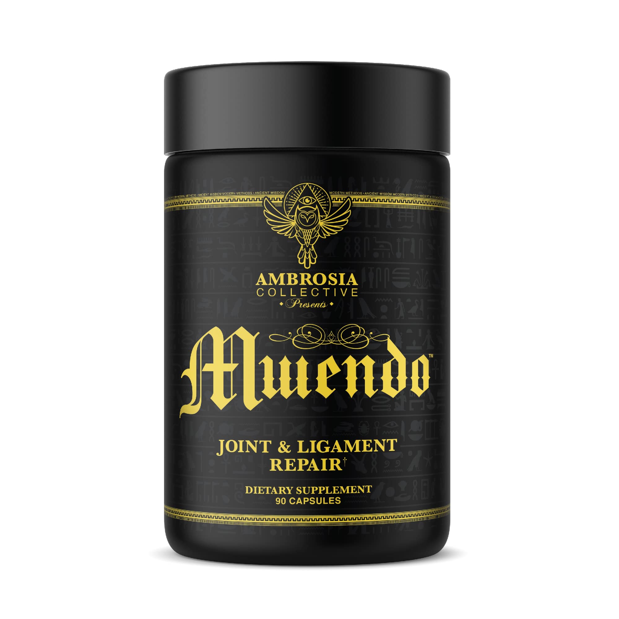 Ambrosia Mwendo Joint & Ligament Support Supplement - BioCell Collagen for Tendon Strength & Soft Tissue Recovery | Reduces Muscle Soreness & Improves Recovery Time | 90 Vegan Capsules | Ideal for Athletes, Fitness Enthusiasts & Post-Workout Recovery